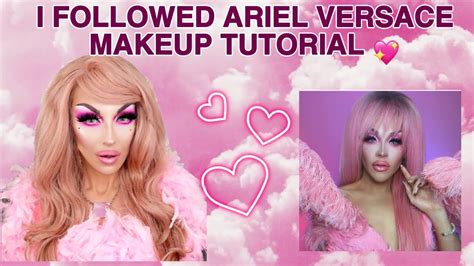 ariel versace eyeshadow|I FOLLOWED ARIEL VERSACE MAKEUP TUTORIAL .